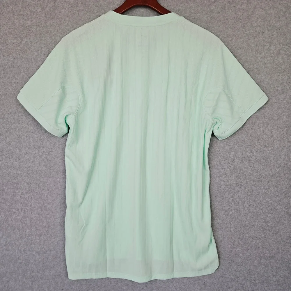 NikeCourt Dri-FIT ADV Slam Mens Tennis Top Mint Green HM6710-353 Medium New